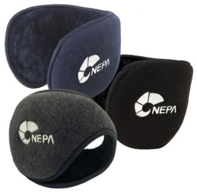 네파 세이프티 리플렉트 방한 귀마개, 그레이