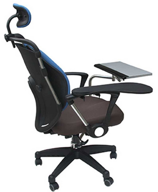 의자 키보드 거치대 노트북 스탠드 테블릿 체어, 블랙 45CM 키보드 트레이+마우스받침대, 1개