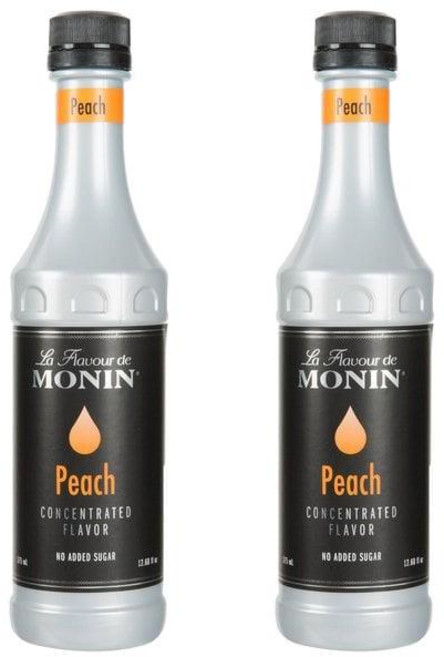 Monin 모닌 복숭아 시럽 농축, 2개, 375ml