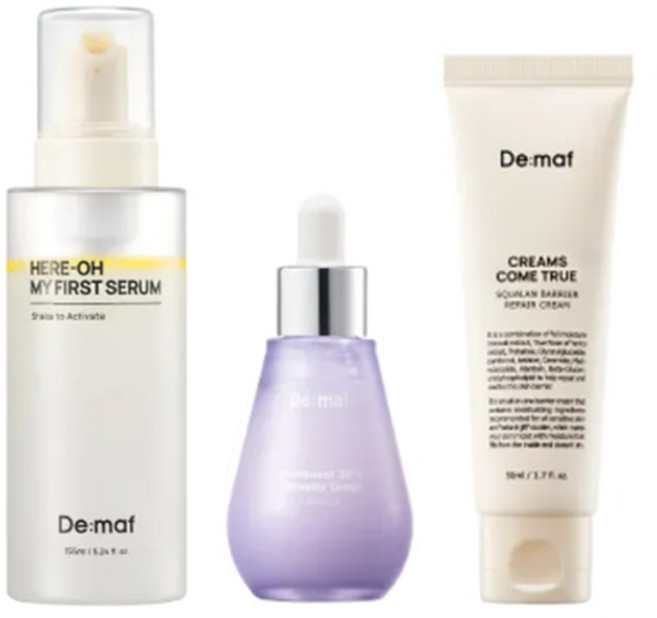 디마프 DEMAF 장벽튼튼 루틴세트(만능기초155ml + 판테놀55ml + 크림50ml), 1개