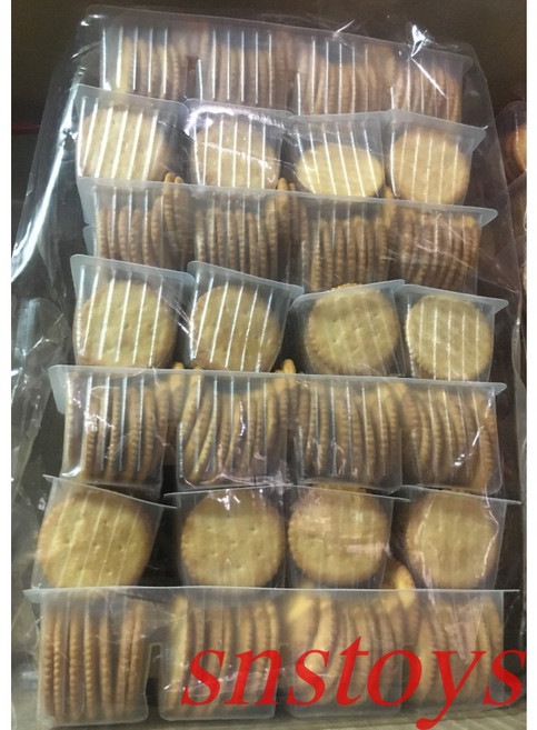 SNS 古早味 鮮乳餅 奇福餅乾 大奇福 原味 3200公克, 1個