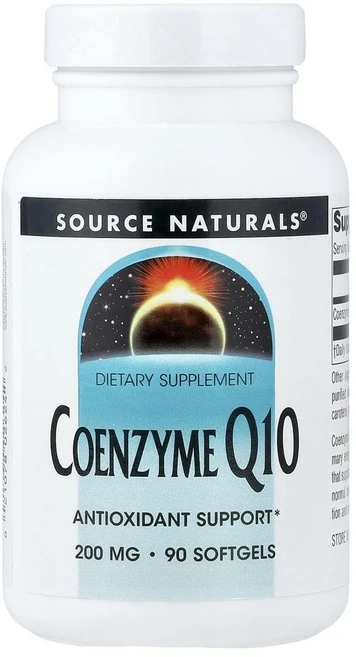 소스 내추럴스 코엔자임 Q10 200mg Source Naturals Coenzyme Q10 200 mg 90정, 1개 - 쿠팡