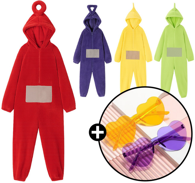 청춘교복 국내빠른발송 텔레토비 옷 선글라스증정 캐릭터의상 졸업사진 컨셉 반티 체육대회 극세사 커플 수면 동물 잠옷 연말 파자마 파티