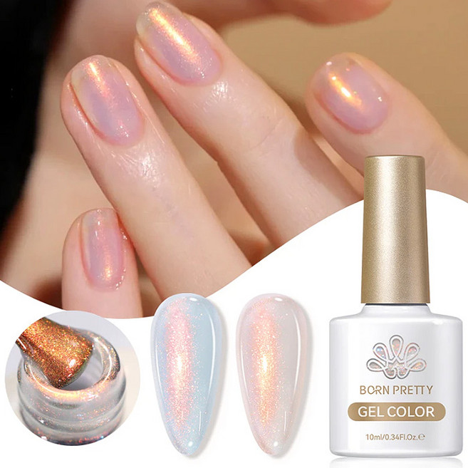 더로만 솜사탕 2세대 오로라 젤네일 폴리쉬, 1개, 10g, 믹스