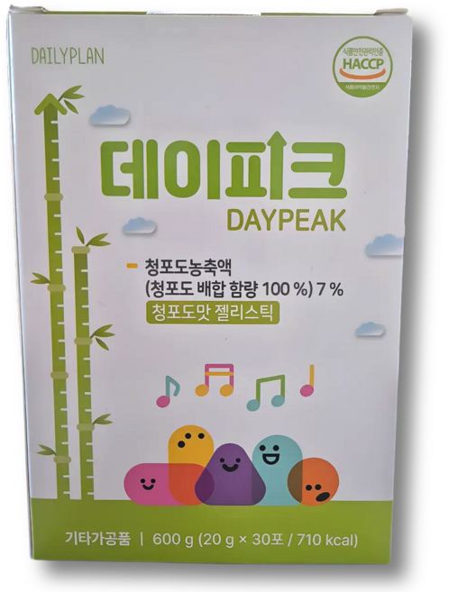 데일리플랜 데이피크 키영양제, 4개, 30회분