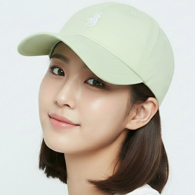 베이직엠 여름 워터파크 볼캡 폴리 파스텔 승마자수 러닝 방수모자