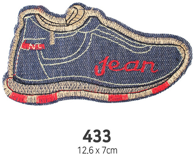 와펜 DIY 자수 패치 와펜모음 열부착식와펜, 4개, 와펜 패치 433번