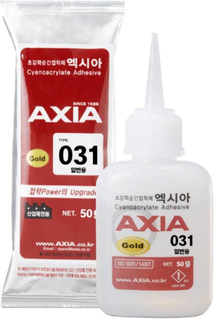 (엑시아 031 순간 접착제) 저점도 속경화형 초강력 본드, 1개, 엑시아 031 50g