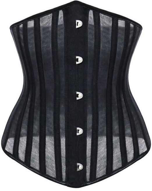 망사 롱 코르셋 흉곽교정 갈비뼈교정 스틸본 코르셋
