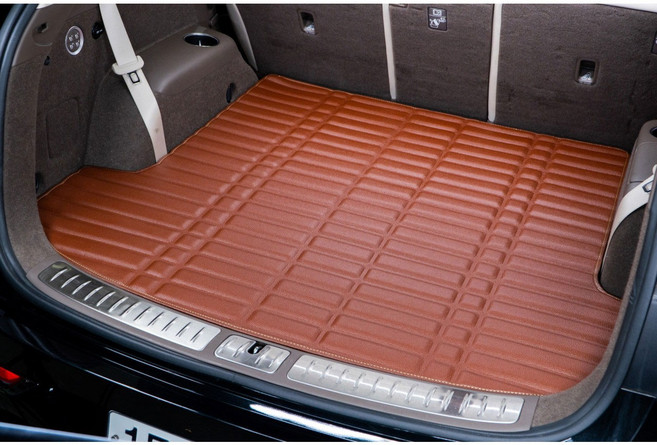 2026 제네시스 G80 RG3 가죽 트렁크매트 / 카마루, 매드색상(브라운), 일반차량(가솔린)