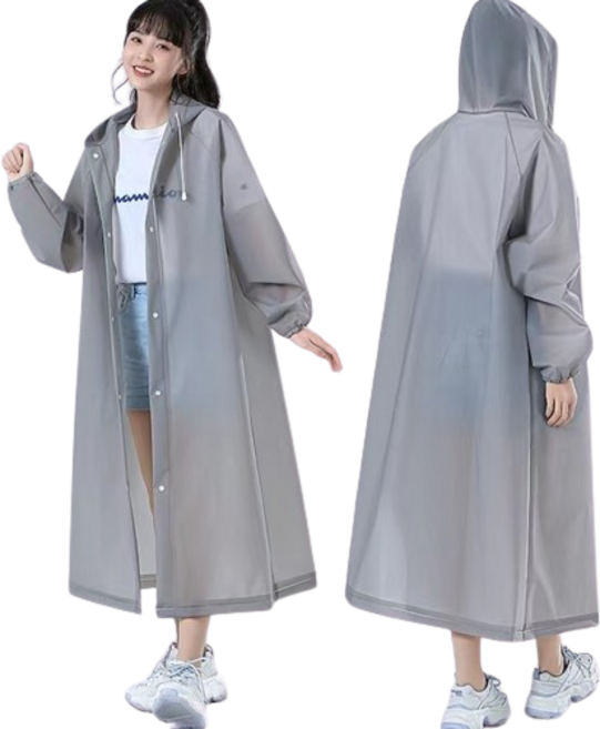 트로브 강력방수 우비 레인코트 비옷 3세대 다회용 3개입