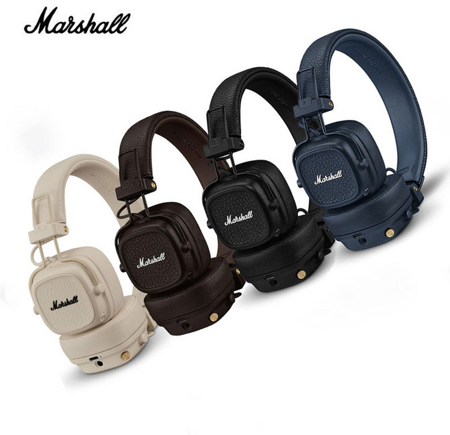 마샬 메이저5 블루투스 헤드폰 헤드셋 블랙 크림 브라운, 클래식, 크림_Cream (당일 출고), 1개