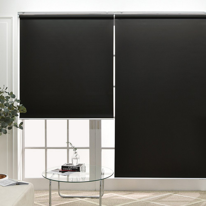 아라크네 맞춤제작 암막듀오양면 롤스크린 블라인드