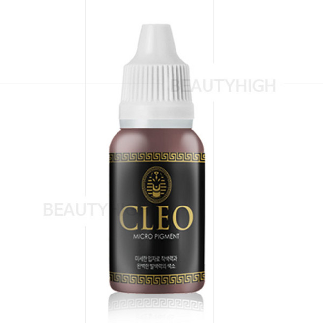 클레오 색소15ml(브라운-눈썹) 머신색소 반영구재료, 브라운, 1개, 브라운