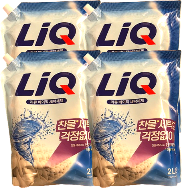 리큐 효소 부스터 10 드럼용 2L. x 4개, 2L