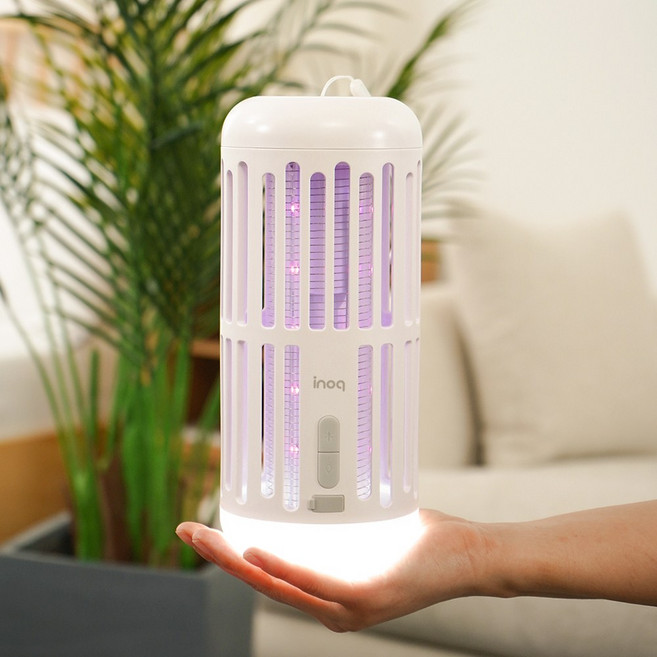 휴대용 무선 랜턴겸용 UV LED램프 해충퇴치기 대형사이즈포충기 살충기 캠핑랜턴 해충트랩 캠핑랜턴, 단품