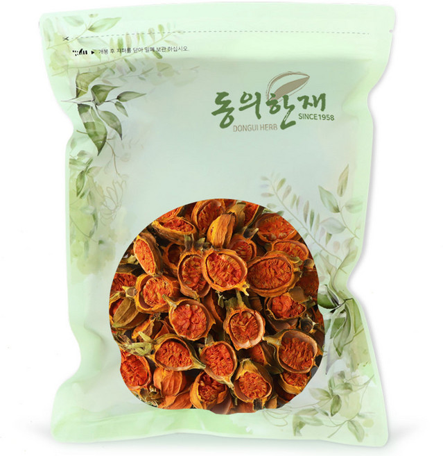 동의한재 국산 햇 치자 열매, 300g, 1개