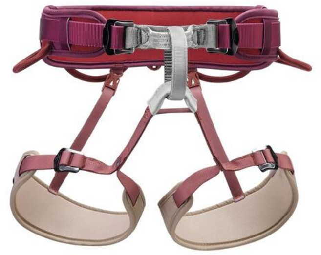 [페츨]코락스(신상품) / 등반용 하네스 안전벨트 / 클라이밍, 다크 레드