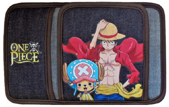 ONE PIECE 航海王 魯夫喬巴 車用遮陽板置物夾, 1個