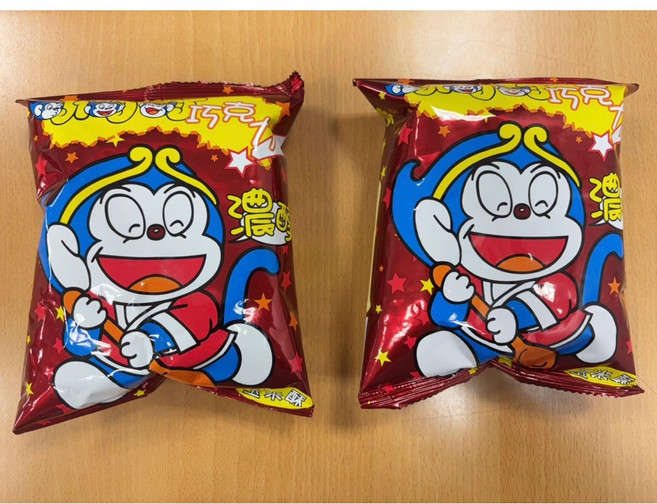 小叮叮 巧克力風味玉米酥 非油炸, 1個