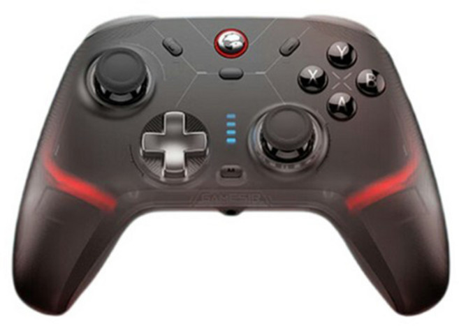 GameSir Cyclone 2 블루투스 게임패드 검은신화오공 Pc Steam Switch 안드로이드 ios 호환가능, 1개, 블랙 단품