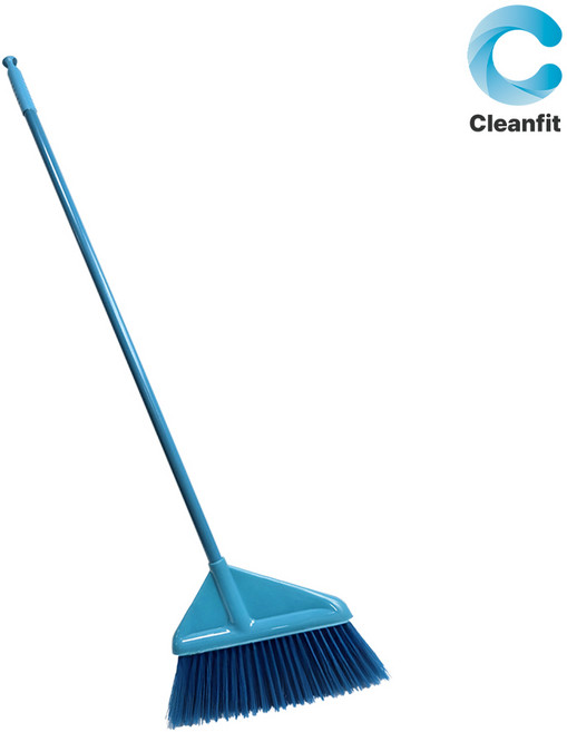 크린핏 올컬러 분리형 빗자루, 블루, 1개