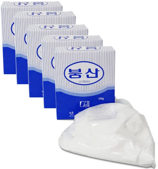 안진 붕산 붕산가루 붕산파우더, 100g, 15개 - 쿠팡