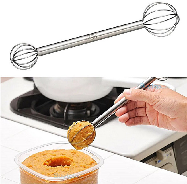 옥스 된장 머들러 계량 된장스푼 양념풀기, 1개