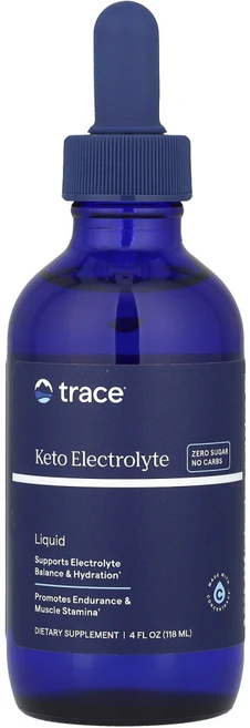 Trace Minerals 케토 전해질 드롭스 118ml(4fl oz), 1개, 118ml - 쿠팡