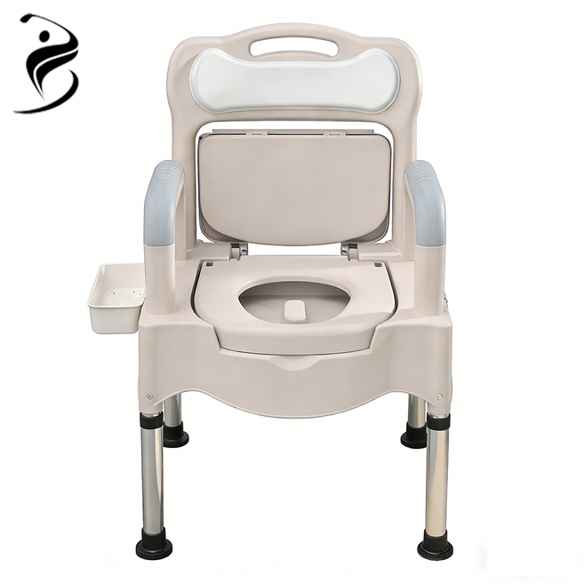 복나이트 양변기 성인용 이동식 변기 좌변기 휴대용 변기 조절 가능 가정용 변기, 1