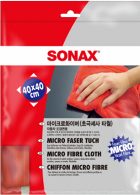 소낙스 초극세사타월, 레드, 2개