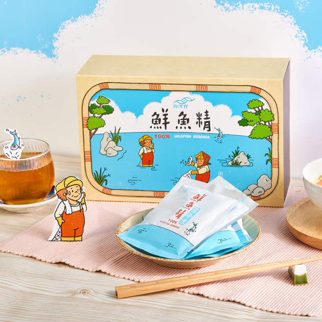 海浬寶 鮮魚精禮盒, 10個, 50ml