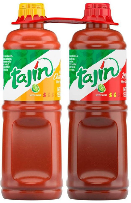 타진 타힌 소스 2종류 푸루티 차모이 & 마일드 핫소스 Fruity Chamoy & Mild Hot Sauce 434g, 1개, 1ml