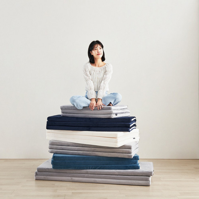 동서가구 포미 3단 접이식 견면 매트리스DS DF921630