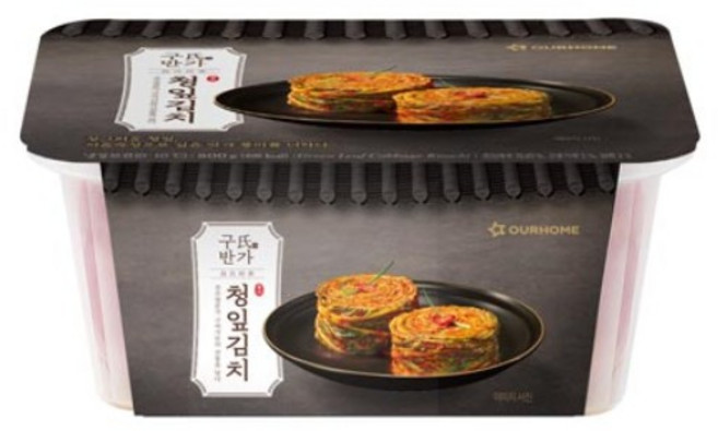 아워홈 구씨반가 청잎김치 800g, 1개