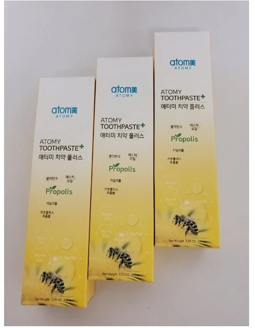 애터미 플러스 프로폴리스 치약, 200g, 5개 - 쿠팡