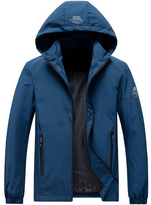 可拆帽防風防潑水休閒運動外套