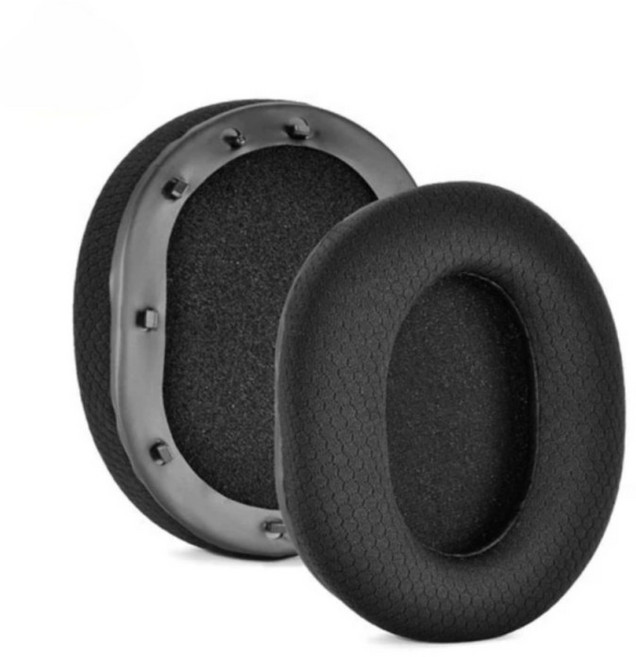 Razer 블랙샤크 V2 / V2 Pro / V2 X 이어 패드 쿠션 호환 커버 교체 헤드폰 헤드셋 수리, 1세트, 메쉬