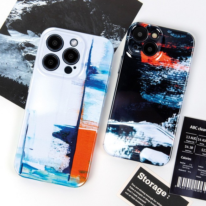 아이폰15프로맥스 전용 실물이 더 예쁜 유광 소프트 디자인 케이스