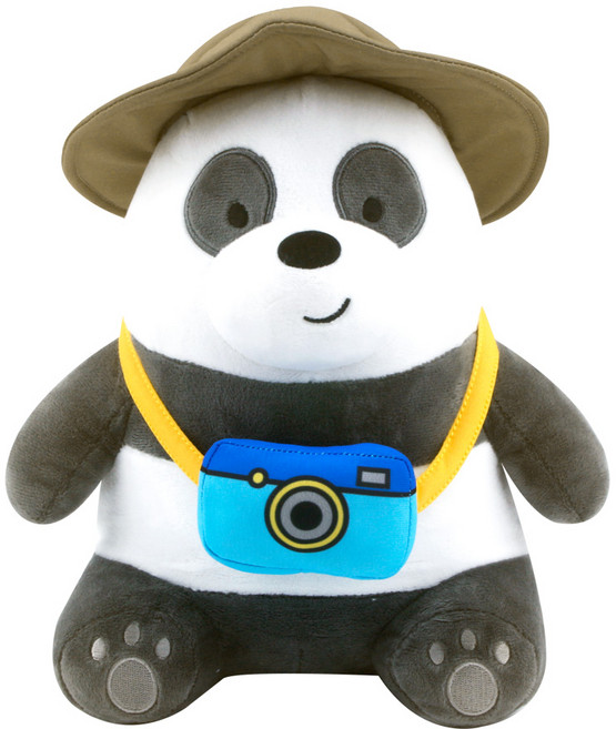 위베어베어스 시팅 등산-판다 캐릭터 봉제 인형