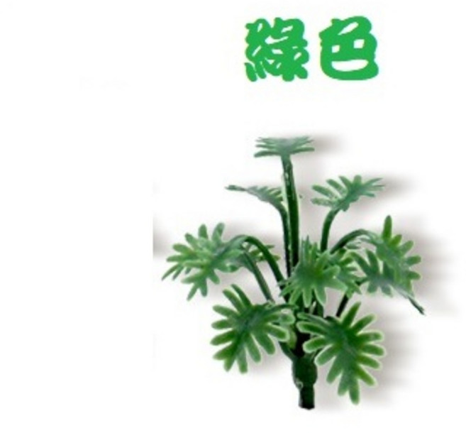 【微景小舖】模型材料 建築模型沙盤 模型配景 微景觀盆栽擺件 DIY花盆裝飾, 碎心草-綠色,約3cm, 綠色