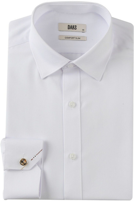 닥스 셔츠 (더블사은)닥스 노케어 텐셀혼방 스냅카라 중간핏 화이트셔츠 DLP1SHDL210A1 DLP1SHDL210A1-DJDJ 727K7