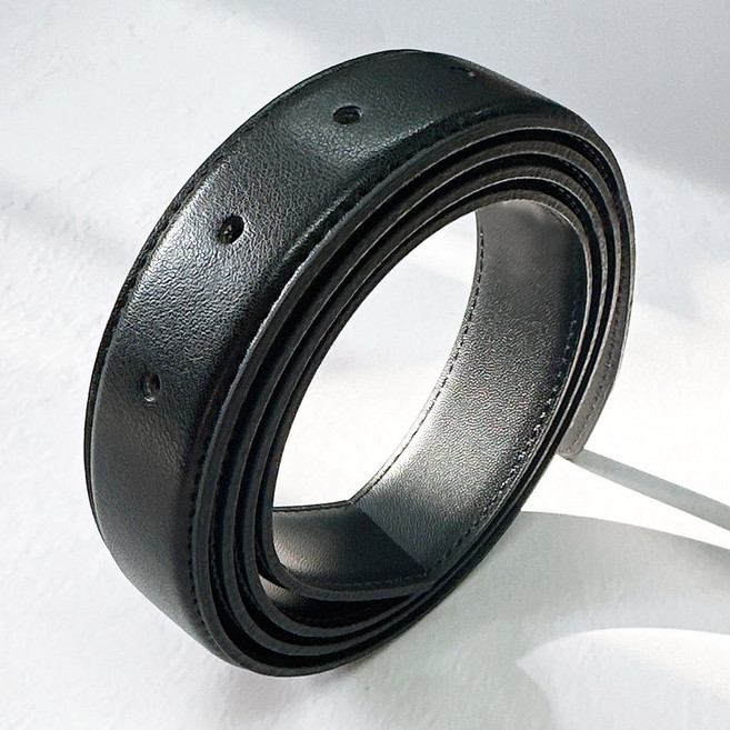 국산 플럼도트 천연소가죽 벨트끈 교체용 허리띠 1개