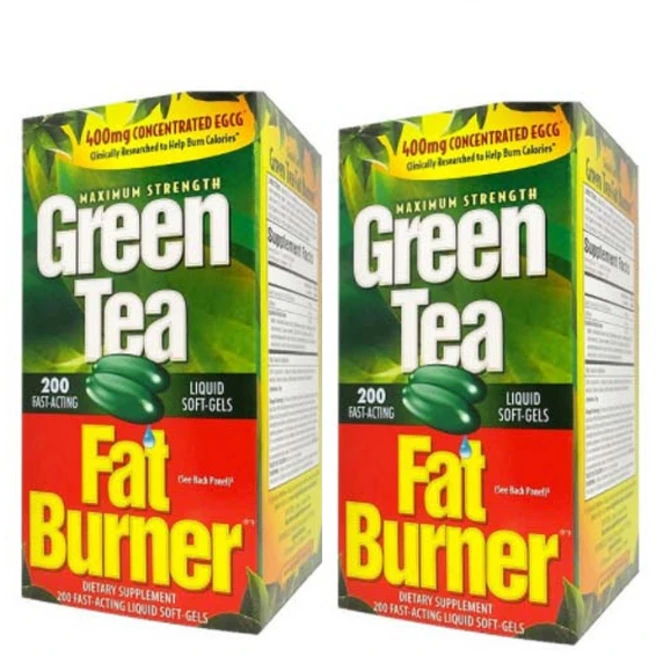 그린티 팻버너 200정 fat burner greentea 2개 - 쿠팡