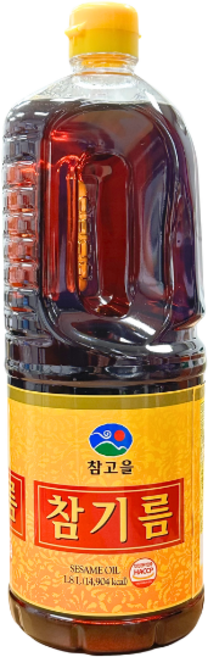 참고을 참기름, 1.8L, 2개