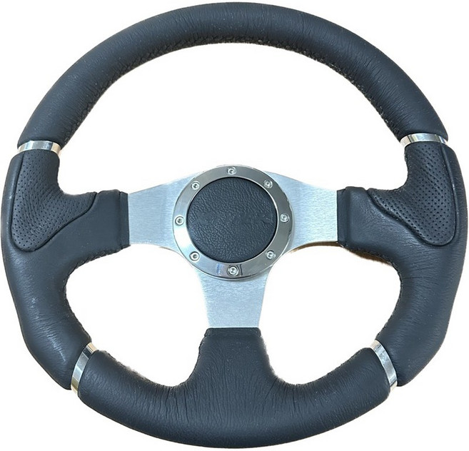 X-TYPER 賽車方向盤 320mm 三幅式設計, 1個