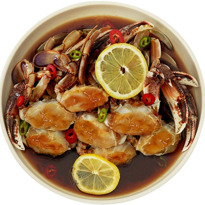 [이룸찬] 국내산 제주 금게 간장게장 1kg, 1개