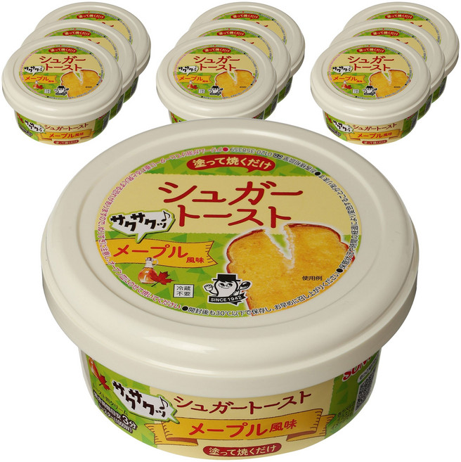 손톤 바르고 구우면 슈가 토스트 메이플맛, 10개, 100g