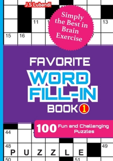 FAVORITE WORD FILL-IN Book 1 Paperback, Independently Published, English, 9798613028634