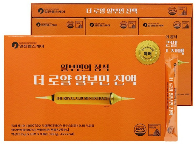 MN제약 마시는 액상 알부민 진액 고함량 아르기닌 발효녹용추출분말, 3박스